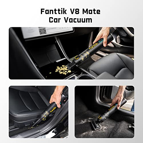 Fanttik 2-Pack Replacement HEPA Filter, Washable and Reusable Filter Fits for Fanttik V8 Apex & V8 Mate & V10 Mix & Slim V10 Apex Car Vacuum (AV8001)