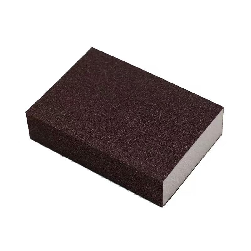 10-Pack Dark Brown Nano Carborundum Sponge (Emery Scrub Sponge) – Heavy Duty Magic Cleaning Sponge for Rust/Kitchen Pots & Pans