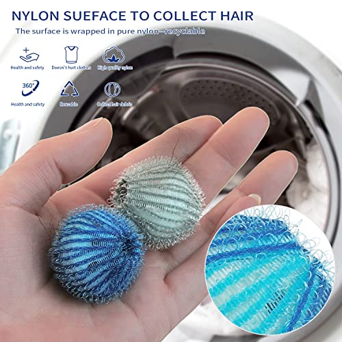 Dryer Balls Laundry Reusable, Softens Laundry Naturally Reduces Drying Time & Static Non-Toxic Washing Balls Reusable Dryer Balls for Laundry Bedding Clothes 6/9/12PCS - color: Style-001