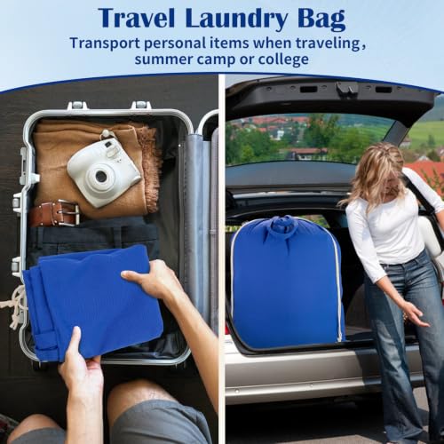 Thick Laundry Bag 33"Wx 35"H,Extra Large Heavy Duty Hamper Liner, XL Blue - color: Blue,1pc XL, size: XL 33"W x 35"H┃1 Pack