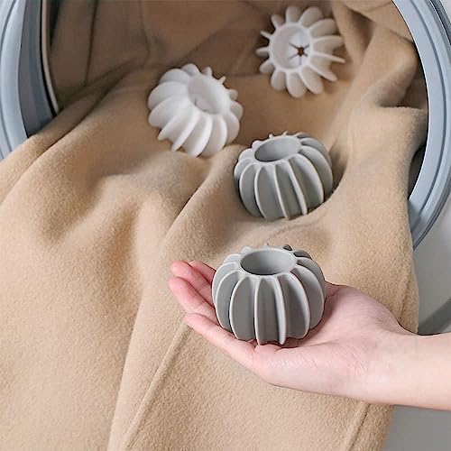 Reusable Magic Laundry Balls, 5/10 Laundry Balls Tangle Free for Washing Machines, Silicone Steamer Dryer Balls Washer Balls Laundry Balls (10pcs) - color: 10pcs