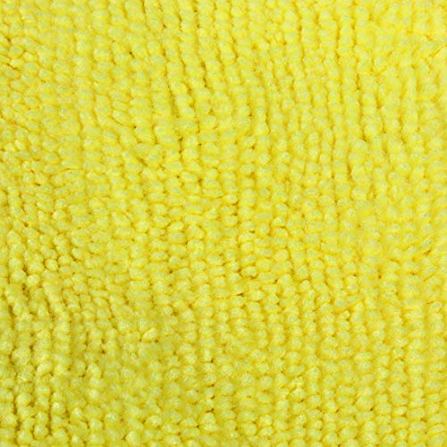 Eurow 300 GSM Microfiber Cleaning Cloths, Soft, Streak-Free, Lint-Free, Ultra Absorbent, Reusable Towels for Auto Detailing, Home Cleaning, Kitchen, Glass, Electronics, 12x16in, 36-Pack, Yellow
