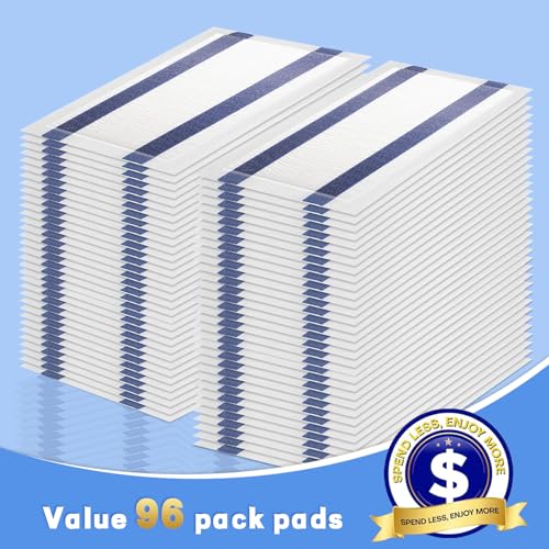 Mopping Pads Refills for Swiffer Wet Jet Mop - Thickness,Absorbent,96 Count - size: 96 Pack