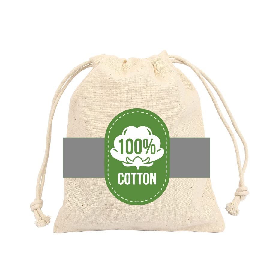 Mayatra's Cotton Laundry Bag for Clothes - Travel Organizer - Eco-Friendly 100% Pure Cotton Drawstring Bag - Large Size - Hanging Laundry Bag Foldable and Washable (Pack Of 2)