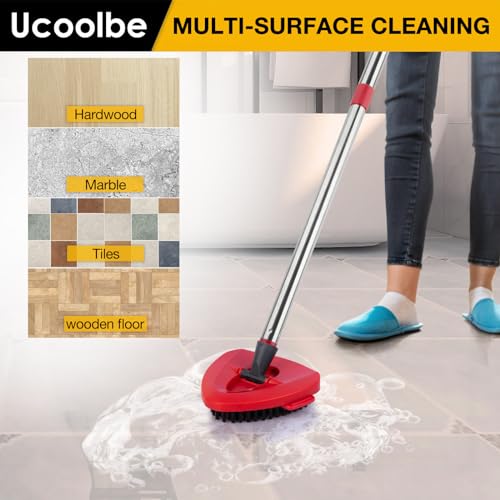 Spin Mop Scrub Brush for O-Cedar EasyWring 1-Tank Mop Head, Stiff Bristle - size: 1-Tank Scrub Brush(1pcs)