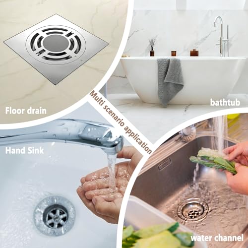 Shower Drain Hair Catcher 30 Pack for Disposable Drain Covers