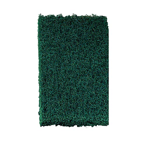 Scotch-Brite Heavy Duty Scouring Pad, Dish Scrubber for Kitchen+ Outdoor, 8 Scrub Pads for Uncoated Pots and Pans, Cast Iron Cooktops, Grill Grates,Oven Racks, BBQ, Durable, Long-Lasting (Pack of 2) - size: 8 Pads (Pack of 2)