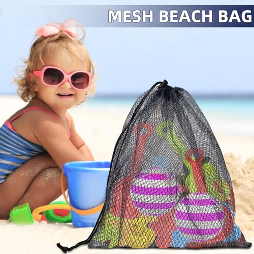 Mesh Drawstring Bag Durable Nylon Mesh Bag Small Gym Bags Travel Beach Locking Closure Storage Bags For College, Gym, Yoga, Sport - color: Navy Blue, size: 10pcs