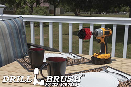 Concrete Pools Cleaning Brush - Monuments and Headstone Restoration Kit - color: Red