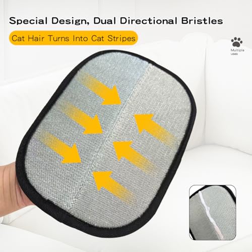 Electrostatic Pet Hair Removal Gloves - color: 1pcs-Black
