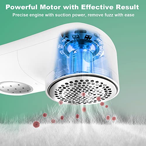 Fabric Shaver, USB Rechargeable Lint Remover for Clothes, Sweater - color: Beige