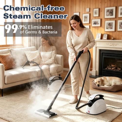 Waitbird 4.5 Bar Steam Cleaner for Home Cleaning, 275°F Handheld Steamer