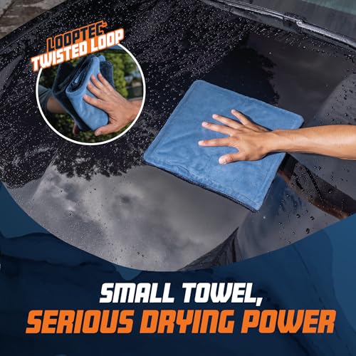 Chemical Guys, Little Megalodon Multi-Purpose Microfiber Towels, 2 Pack - style: 13.7" x 13.7" (2 Pack)