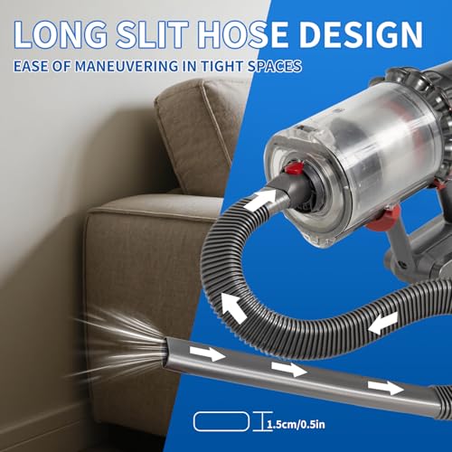 Vacuum Attachment Kit Compatible with Dyson V7 V8 V10 V11 V15 Cleaner - color: Home Cleaning Kit with Dryer Vent Hose