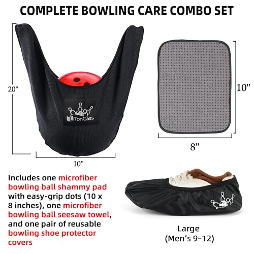 TonGass Bowling Accessory Combo Set, Ideal for Travel & Competitions