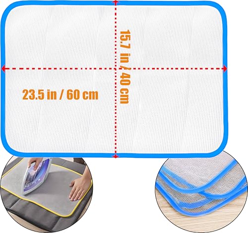 Pressing Cloth for Ironing and Sewing 5 pcs Ironing Cloth to Protect Clothes - Durable Iron Pressing Cloth Protector for Ironing (5)