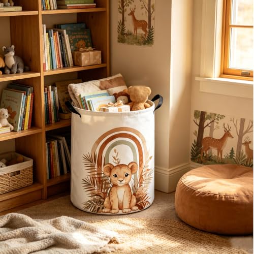 Leopard hamper,Laundry Basket,Waterproof foldable laundry basket for Room,Cute Room Decor(Leopard) - color: Leopard