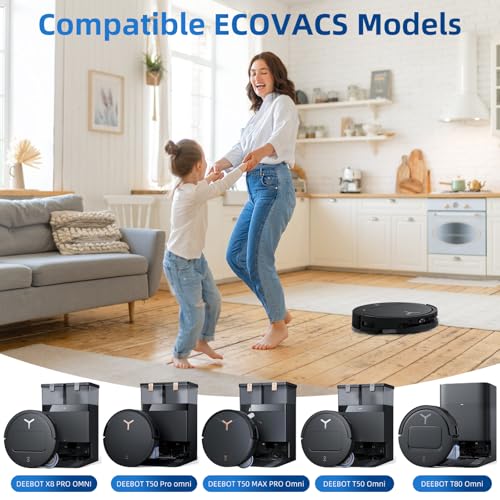 10 Pack Dust Bag Replacement for ECOVACS DEEBOT Series Vacuum Robot - color: 10 Pack Dust Bags
