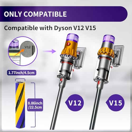 OTTWL V15 Soft Roller Brush Replacement Compatible with dyson V12 V15 - color: Soft Roller