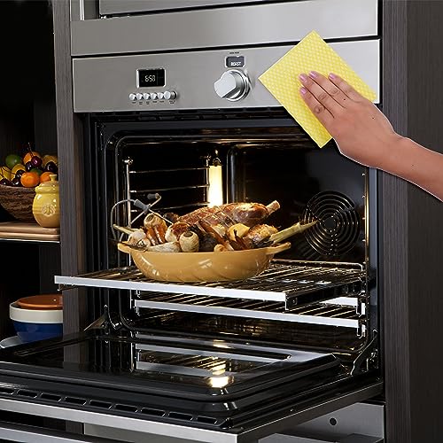 SCRUBIT Reusable Cleaning Wipes, Handy Wipes for Kitchen and Office - Dish Cloths for Washing Dishes - Multi Purpose Disposable Cleaning Towels (12 x 20 in) 72 Pack (Yellow) - color: Yellow