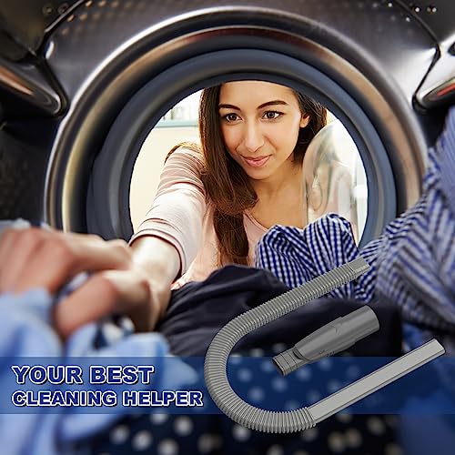 Sealegend Dryer Vacuum Hose Attachment Dryer Vent Lint Clean Kit for Shark - color: Gray