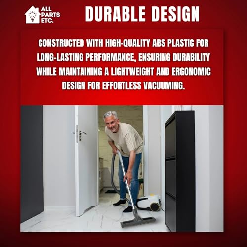 1 Floor Brush + 1 Adapter For Shop vac and Miele and Dyson Vacuum 12Inch