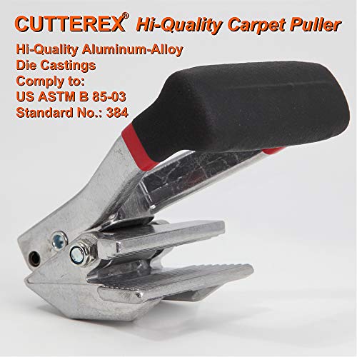 CUTTEREX Carpet Puller Carpet Pulling Claw Carpet Clamp for Pulling Carpet During Installation or Removal
