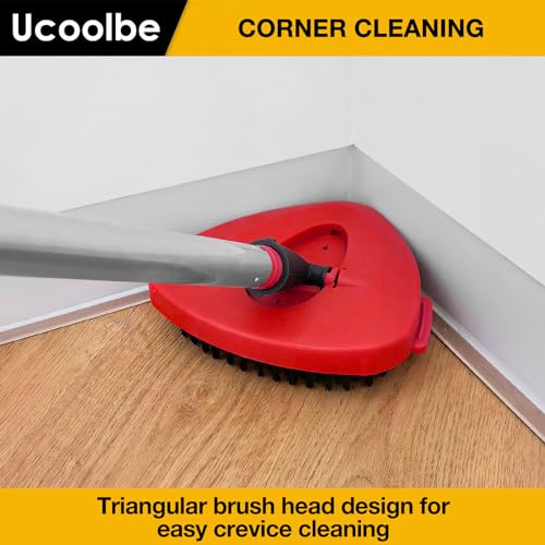 Scrubber Mop Head for O-Cedar EasyWring 1-Tank Mop Head, 2-Pack Scrub Brush - size: 1-Tank Scrub Brush(2pcs)