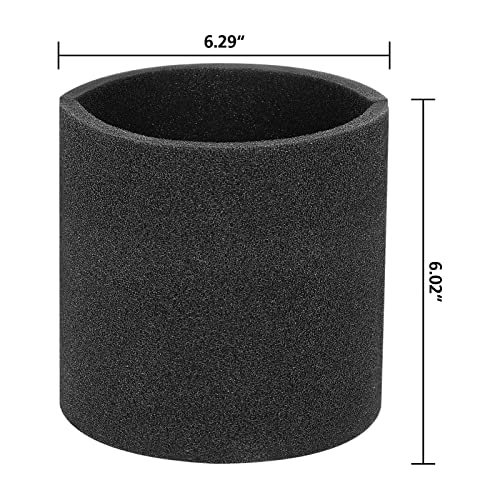 3 Pack 90585 Foam Sleeve VF2001 Foam Filter Replacements for Shop-Vac
