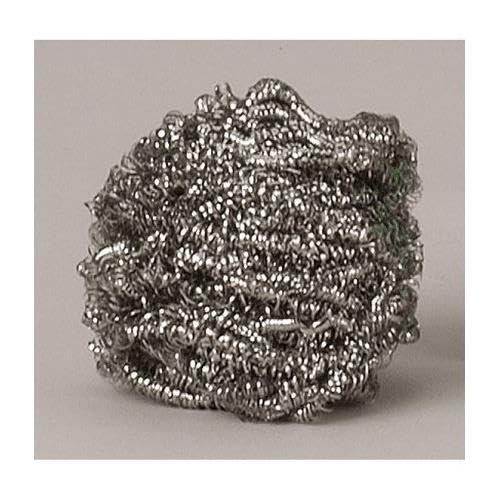 Fuller Brush Stainless Steel Scrubbing Sponges – 1-Pack (1 Set of 3 = 3 Pieces) – Heavy Duty Kitchen Scour Sponges for Dishes, Pots & Pans