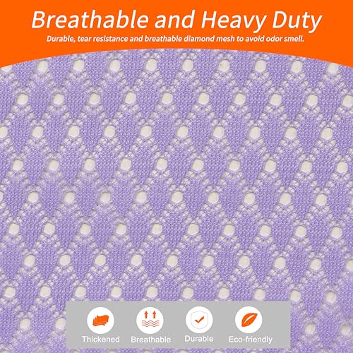 Polecasa Heavy Duty Diamond Mesh Laundry Bag, 24x36", Purple - color: Purple, size: 24"x36" |1 Pack