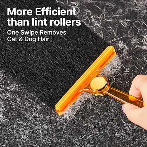 Potaroma Pet Hair Remover 2 Pack, Reusable Fur Removal Tool for Couch Car