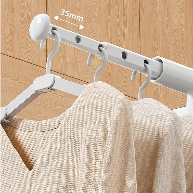 Travel Drying Rack for Clothes 2-Pack –Telescopic Rack mini Portable Collapsible Clothes Dryer for Cruise, RV, Dorm, Apartment & Hotel Door,Laundry.Drying Rack Clothing for Travel