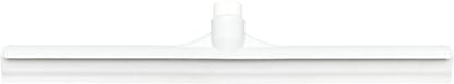 SPARTA 20" Floor Squeegee Replacement Head, Seamless Rubber with Rust-Free Plastic Frame for HACCP Compliance, Heavy-Duty Industrial Use, Thermoplastic Rubber, 19.75 Inches, White - color: White