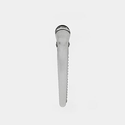 ExcelSteel Set of 6 Stainless Steel Clothespin Style Alligator Clips