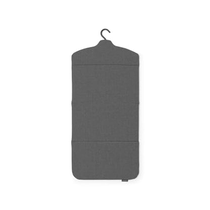 Brabantia - Foldable Steam Board - for High Pressure Clothes Steaming - Solid Heat Resistant Surface - Versatile Hanging Hook - Easier Steaming with Handheld Steamers - 36 x 16 inches - Pepper Black - color: Pepper Black, style: Foldable Steam Board