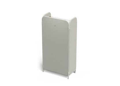 Joseph Joseph Eclipse 3-Tier Adjustable Laundry Drying Rack, Integrated Fabric Cover, Foldable with Wheels, Heavy Duty, Ecru