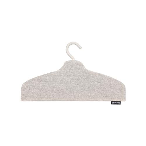 Brabantia - Steam Clothes Hanger - Solid Surface for High-Pressure Steaming on Collars and Shoulders - Quick & Easy Results - Double-Sided Use - Versatile 360° Rotating Hook - Gray - color: Gray, style: Steam Clothes Hanger