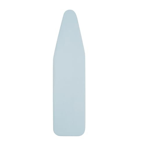Ironing Board Cover and Pad (Light Solid Blue), 100% Cotton with Premium Polyester Padding by Seymour Home Products; Fits Full Size Board | Stain and Scorch Resistant; Elastic Edge - color: Premium, Light Solid Blue, style: Premium
