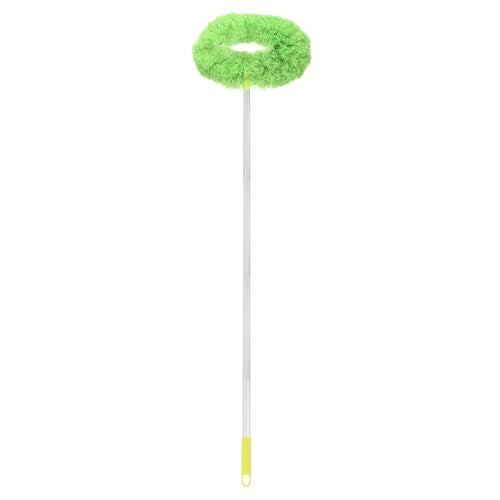 PATIKIL Ceiling Fan Cleaner Duster, 12.9" to 47.2", Microfiber Duster Extendable Handle Fan Blade Cleaning Tool Removable Washable for Furniture Blind, Green - color: Green