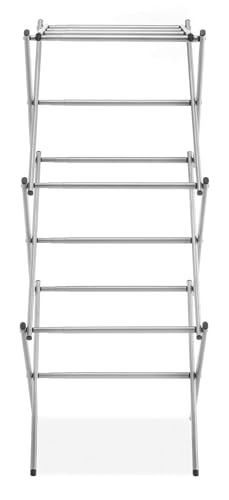 Whitmor Folding Drying Rack - color: 28"l X 15"w X 42"h, size: Large
