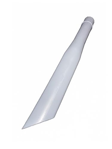 Vacuum Crevice Tool Universal Attachment Compatible with Hoses 1.5" Inside Diameter, 16" Long, Grey - color: Gray