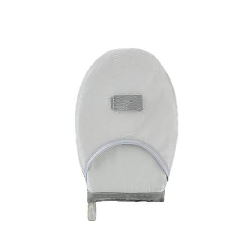 Ironing Glove with Anti-Scald Insulation - Breathable Mesh Steam Glove for Shirts, Coats & Jackets, Universal Fit All Handheld Steam Irons(Round) - style: Round