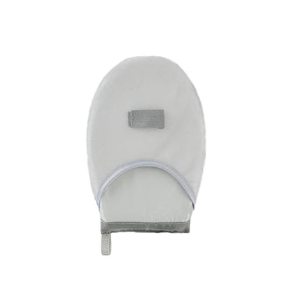 Ironing Glove with Anti-Scald Insulation - Breathable Mesh Steam Glove for Shirts, Coats & Jackets, Universal Fit All Handheld Steam Irons(Round) - style: Round