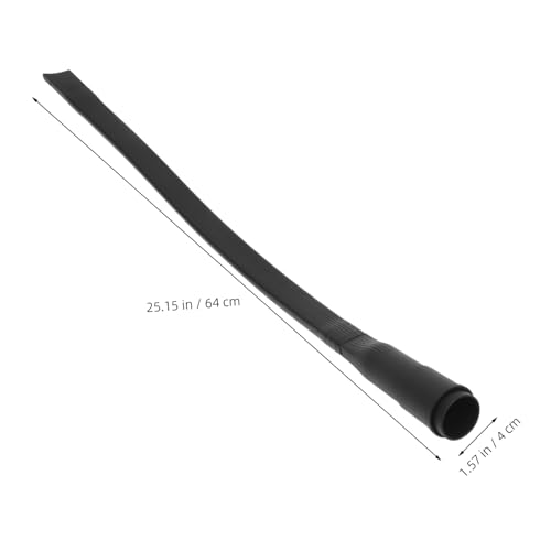Flat Vacuum Attachment Flexible Crevice Cleaning Tool for Narrow Gaps Corners under Refrigerator Universal Vacuum Nozzle Accessory 25.19 X 1.57 X 1.10 in