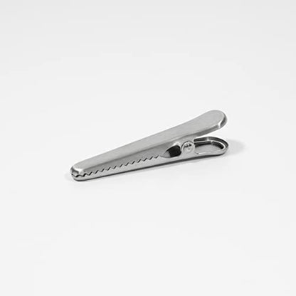 ExcelSteel Set of 6 Stainless Steel Clothespin Style Alligator Clips
