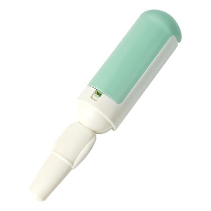Reusable Pet Hair Remover Roller for Furniture, Clothes & Carpet – Durable ABS Material, Easy Clean Lint Roller for Dogs & Cats – Eco-Friendly & No Adhesive Needed (Green) - color: Green