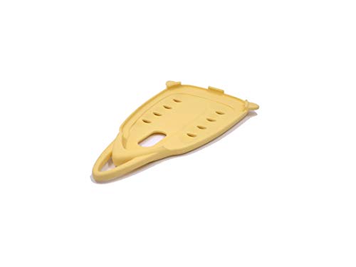oliso Solemate Silicone Iron Soleplate Cover - Heat-Resistant Protector - color: Yellow