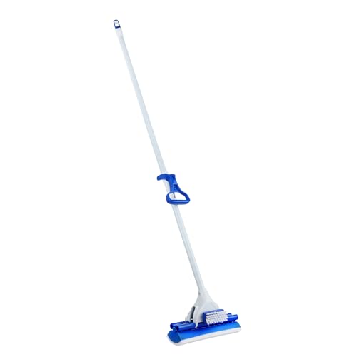 Mr. Clean Magic Eraser Roller Floor Mop, White/Blue - style: Mop