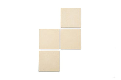Outset Pizza Grill Stone Tiles For Oven and Grill, Set of 4 Baking Stones for Pizza, Bread & More - style: Pizza Grill Stone Tiles: Set of 4